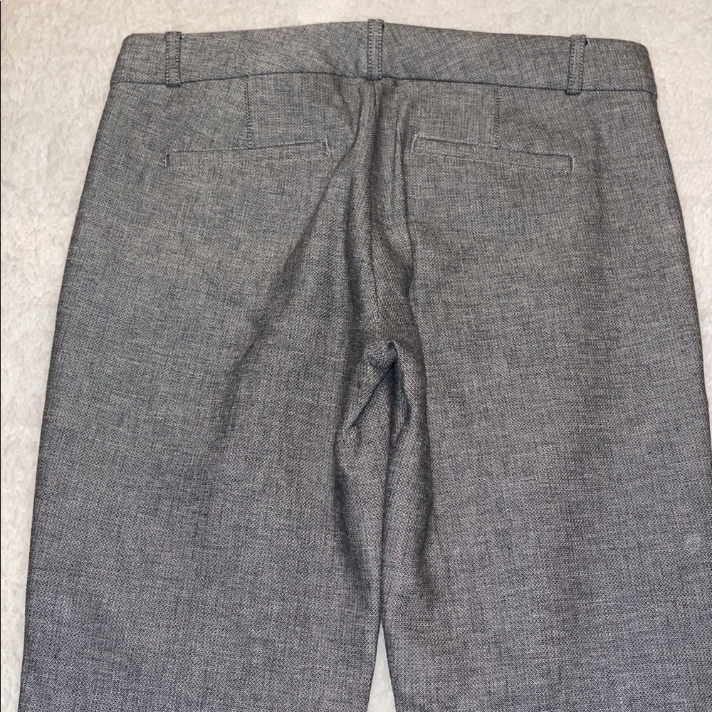 Banana Republic Sloan Charcoal & Black Dress Pants. Skinny. Low Rise. Size 4 - Picture 8 of 12